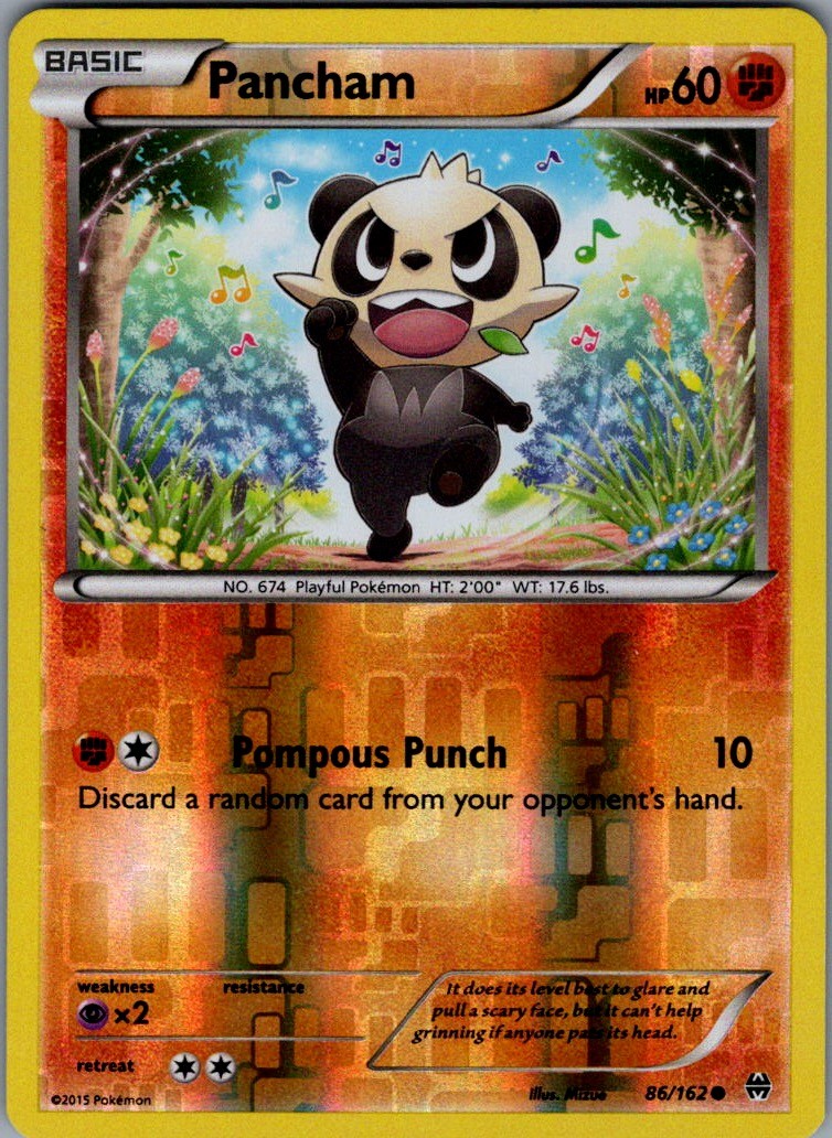 Pancham Common Reverse Holo XY - BREAKthrough 86/162 NM