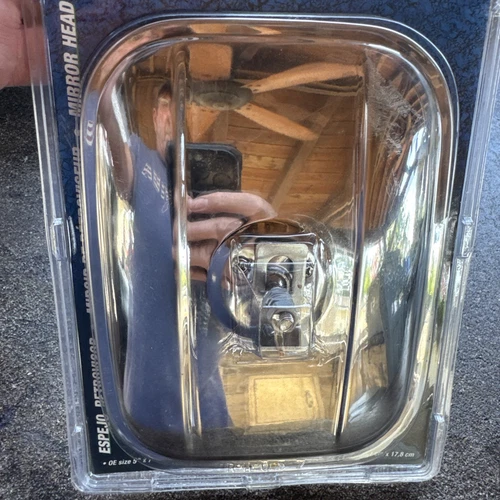 Fit System RH057 Driver/Passenger Side Replacement Universal Head Mirror