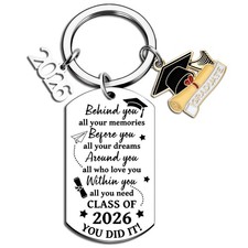 Class of 2026 Keychain Graduation Gifts for Her Him 2026 Graduation Gift Grad