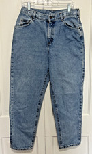 Vintage Mom High Rise Tapered Women's Denim Lee Jeans Size 12 Made in USA