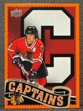 25-26 UD Blackhawks Centennial - Tony Amonte Orange Captains 96/125