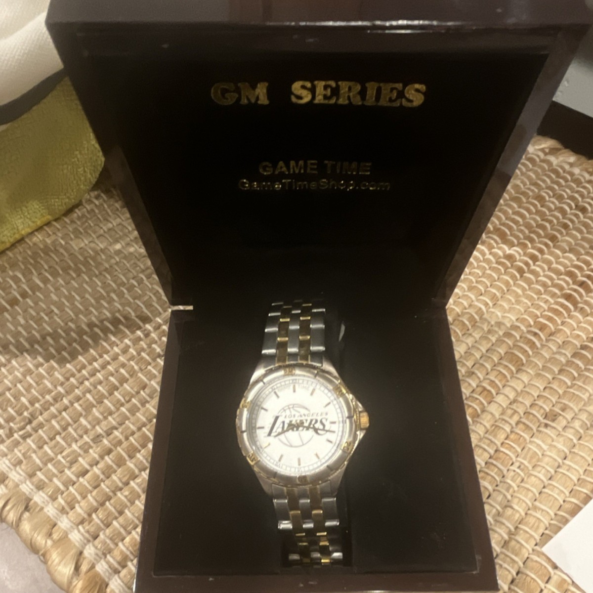 Game Time Los Angeles Lakers GM Series Quartz Analog NBA Watch