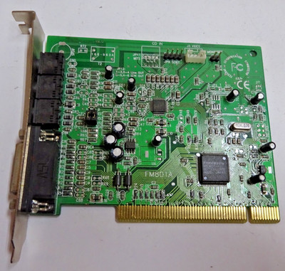 AVANCE LOGIC**3DS801A FM801A**Chip: Forte Media FM801-A1*PCI SOUNDKARTE*#GK11981