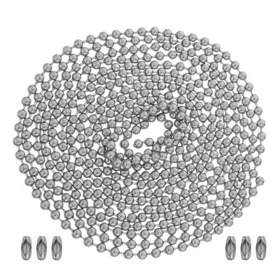 Stainless Steel Curtain Bead Chain Beads for Crafts Jewlery Making