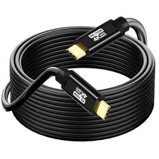 USB C to C Cable 20FT,100W 4K60HZ Type C GEN2x2 Data usb3.1 ,Type C Black