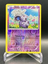 Nidoran 40/116 BW: Plasma Freeze Reverse Holo Unique Art Common Pokemon Card