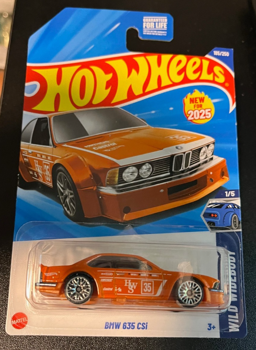 Hot Wheels -2025 , BMW 635 CSI , Orange , JBB84 | eBay