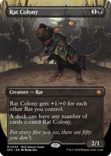 MTG - Rat Colony Borderless - SPG - Special Guests