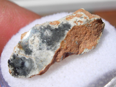 1.44 grams 21x7x6mm Bechar 003 Sanded + Polished window Lunar Meteorite + COA