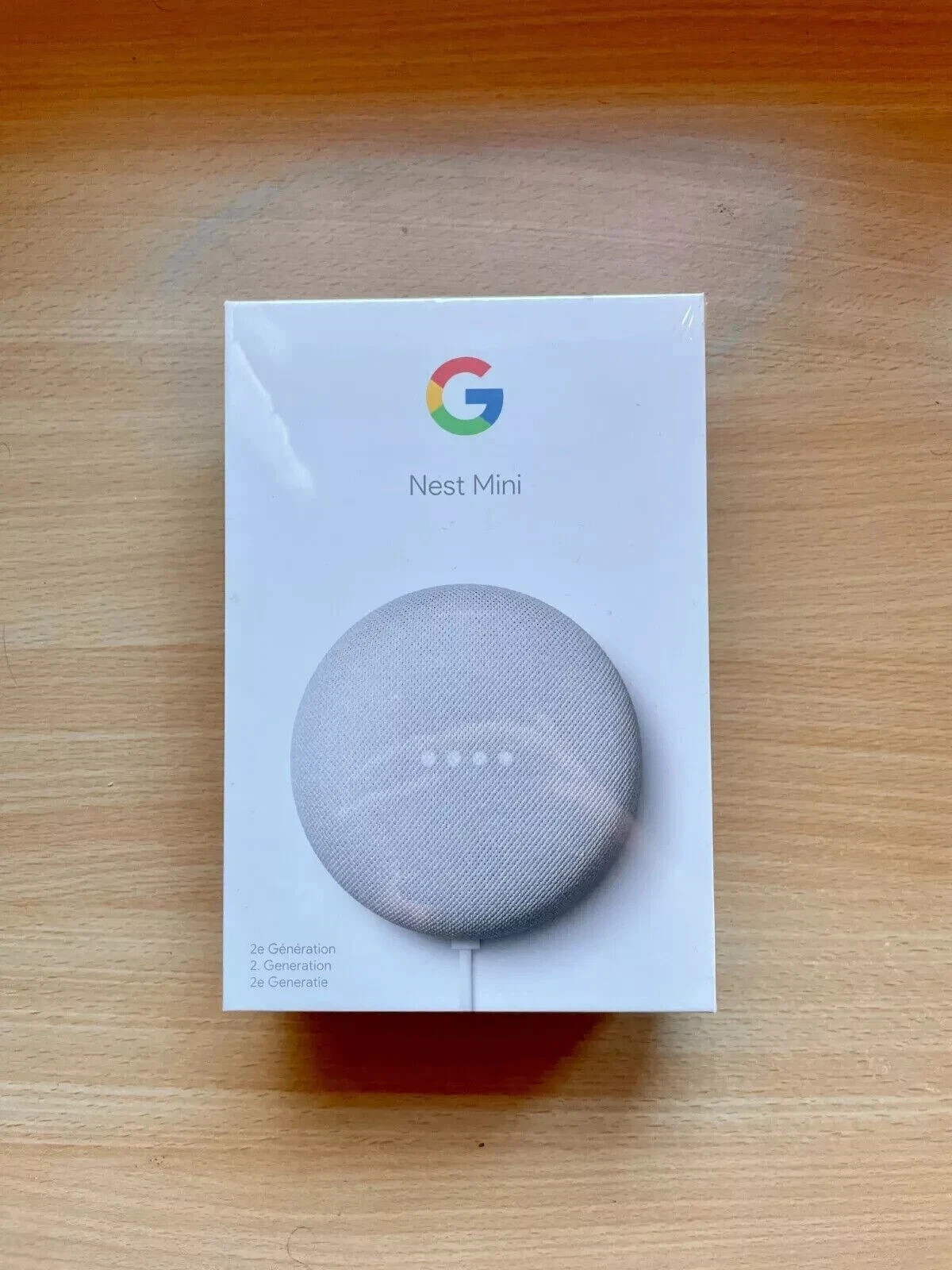 Google Nest Mini 2 Enceinte Bluetooth Basses Puissantes Charbon