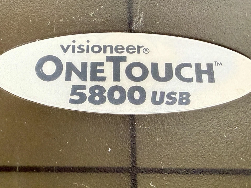 Scanner Visioneer Onetouch 5800 USB Flatbed Model FU66BG – Untested As-is - Image 4 of 4