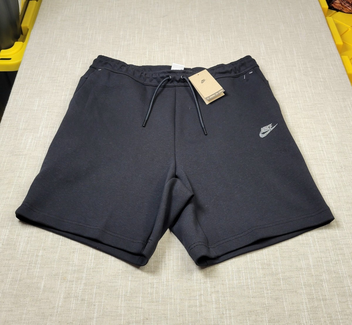 NIKE Tech Fleece Shorts Size XL Mens Black Sportswear NSW | eBay