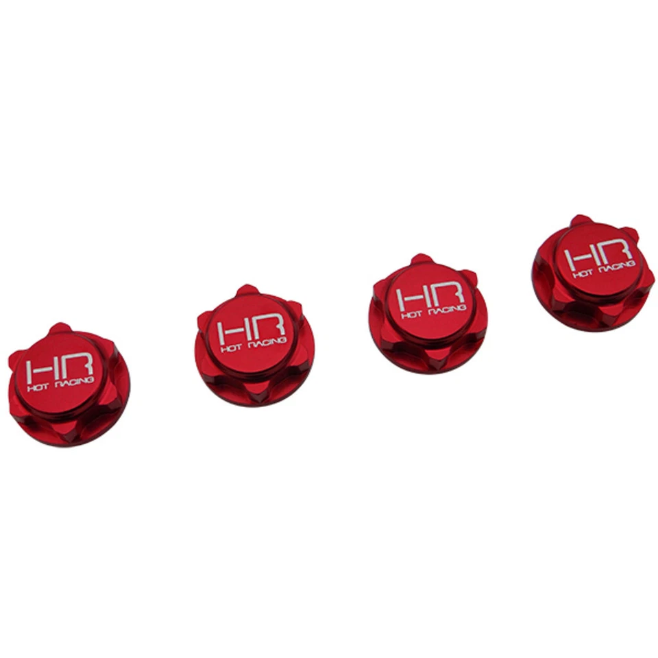 Hot Racing NRO10N02 17mm Serrated Close End Dirt Shield Wheel Nuts Arrma Nero - Image 2 of 4