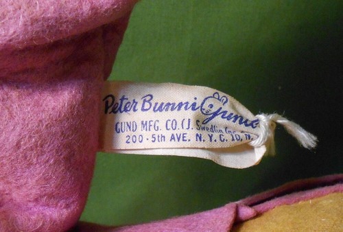 Gund Fancy Peter Bunni Easter Rabbit- 23" Rabbit, Flat Shoes, Swedlin - Picture 5 of 7