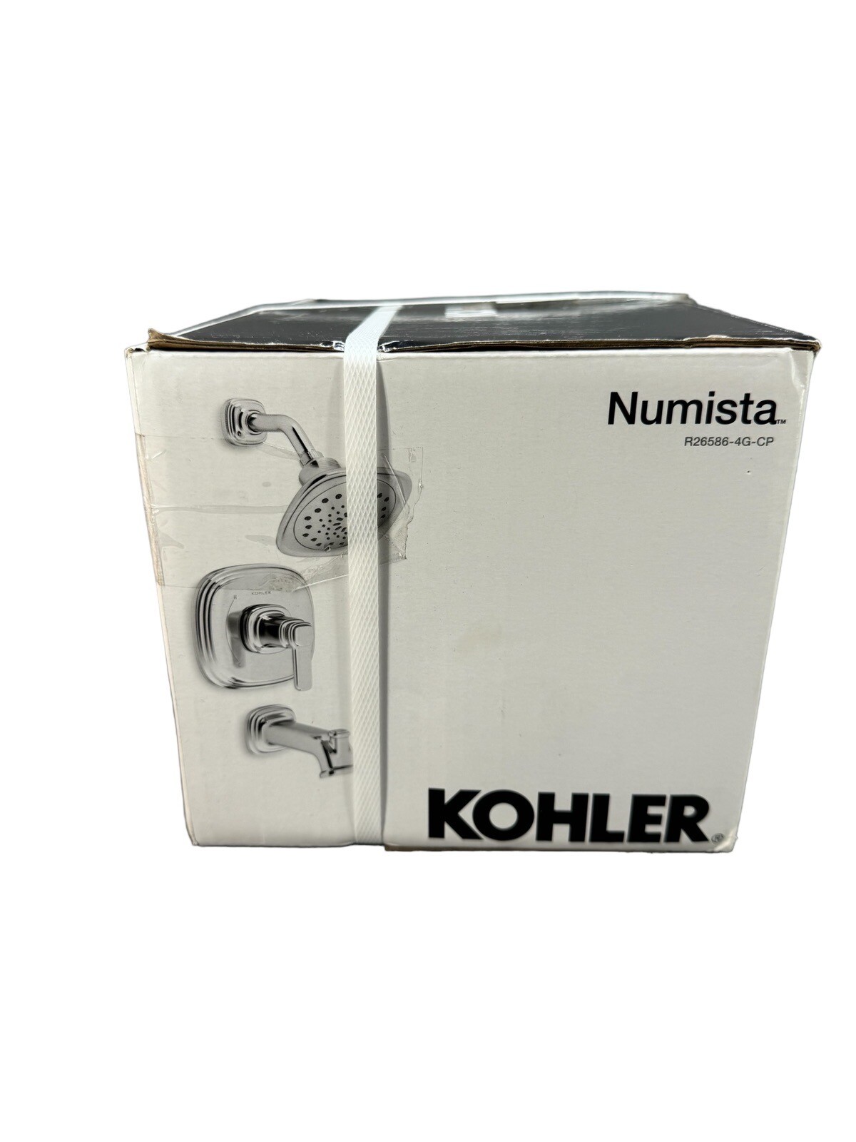 KOHLER Numista Single-Handle 3-Spray Wall-Mount Tub and Shower Faucet Chrome