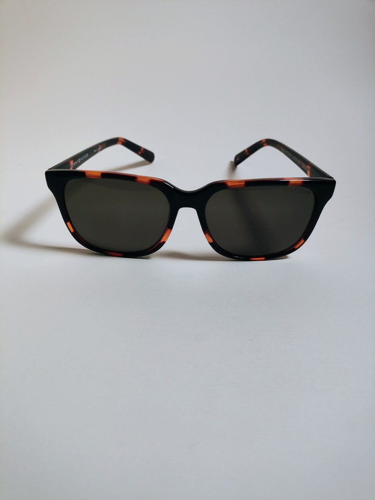 Tommy Hilfiger MP OM215 Tortoise Brown, Smoke Lens Men Sunglasses 