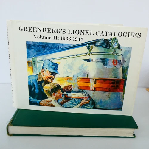 Greenbergs Lionel Catalogues Volume II 1933-1942 1st ed HC DJ Bruce C Greenberg