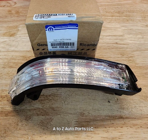 NEW 2019-2024 Dodge Ram DT 1500 PASSENGER Side Mirror Turn Signal Lamp, OEM
