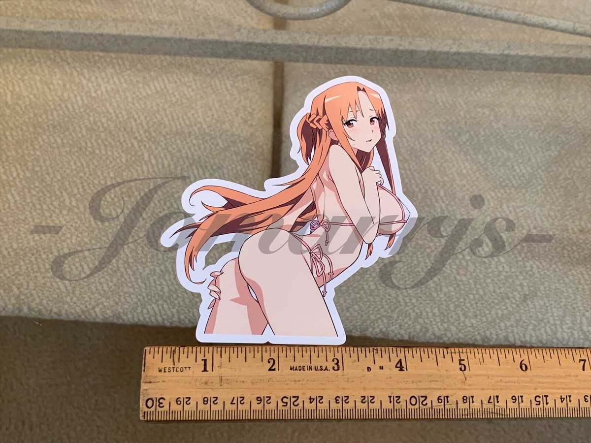 Sword Art Online - Anime- Asuna Yuuki d. Bikini Sun Fun Sticker