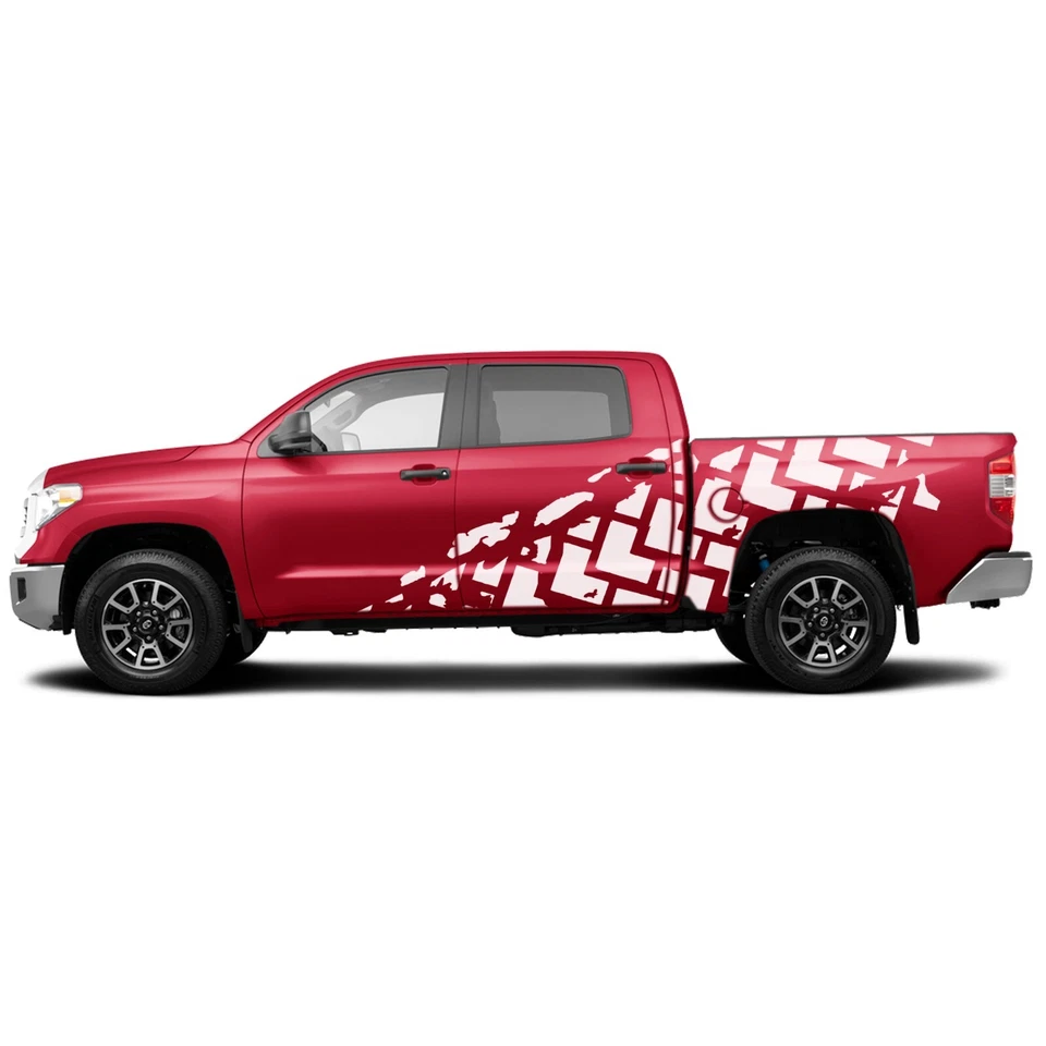 Neumáticos Sellos Gráficos Pegatinas Calcomanía Compatible con Toyota Tundra Foto 3 de 3