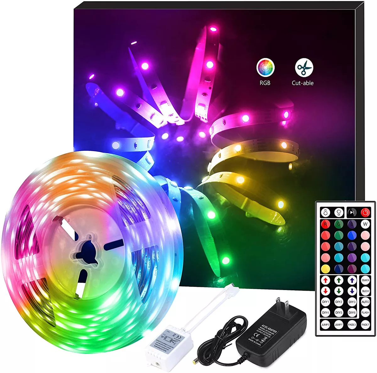 Led strip changing color lights deals