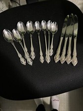 lot Of 12 Used Oneida Community BRAHMS  Retired Stainless Flatware See Photos