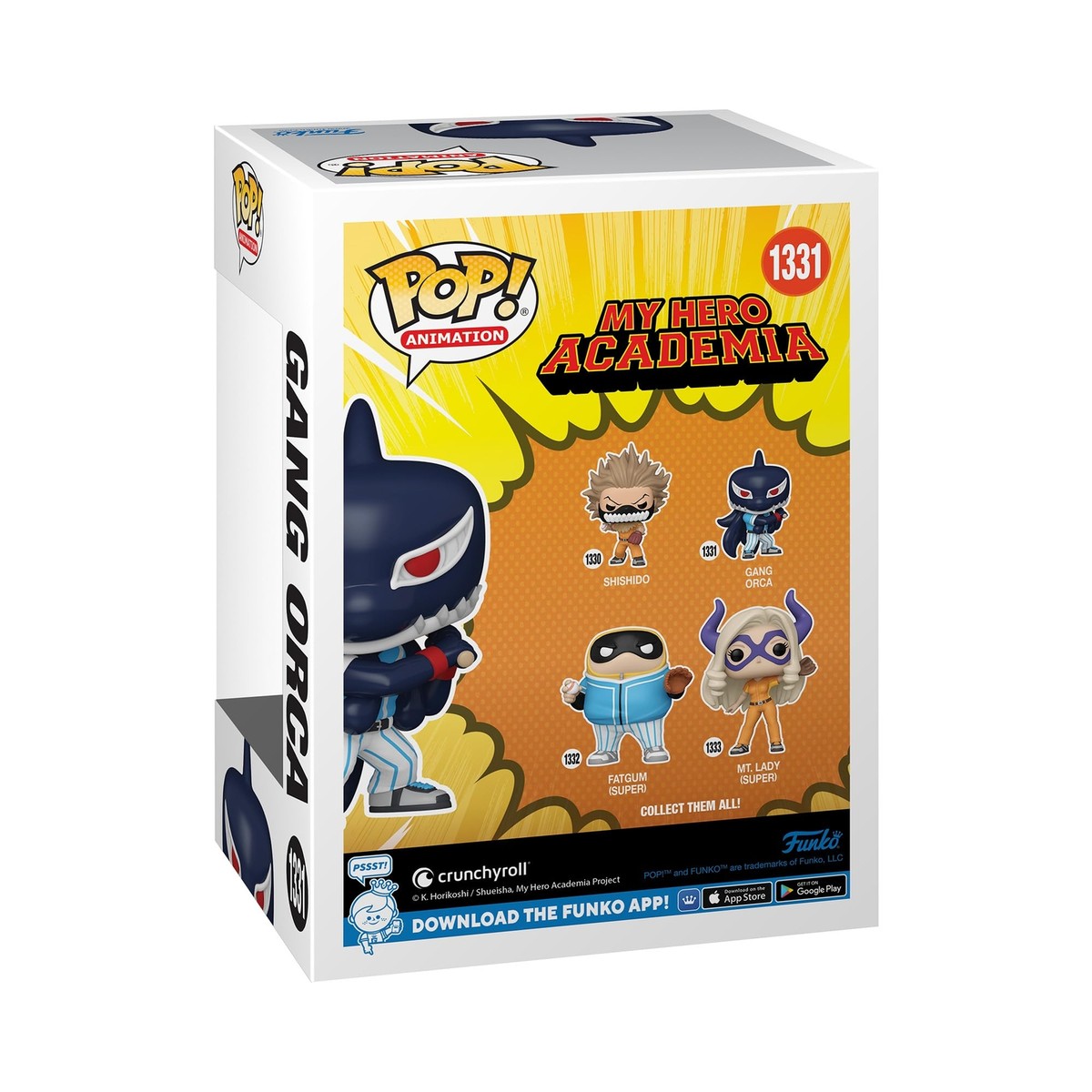 My Hero Academia Gang Orca Funko Pop! Animation Vinyl Figure #1331
