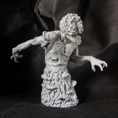 Clicker Monster Bust 3D Printing Figure GK Model Kit Unpainted Unassembled  GK | eBay