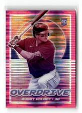 2021 Panini Chronicles - Overdrive Bobby Dalbec #9 Pink Pulsar (RC)