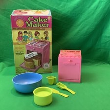  Vintage 1972 IDEAL In A Minute CAKE MAKER 2072 Not Tested Original Box