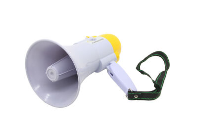 Handheld Megaphone Bullhorn Loud Speaker Crowd Bullhorn Demonstration Speaker