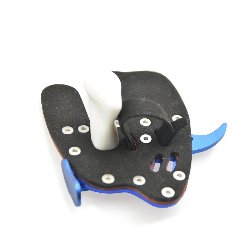 DECUT Archery Finger Guard Tab Guard Glove Protector Gear LH RH Aluminum Hunting - Image 3 of 4