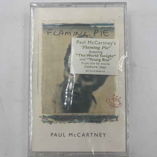 Paul Mccartney - Flaming Pie Cassette 4724385650048 1997 SEALED W/ Hype sticker!