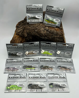 Noike Tiny Kaishin Blade Chatterbait 1/4oz 7g 18 Farben Chatterbaits aus Japan