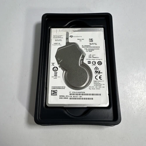 Seagate SATA 1TB ST1000LM035 1RK172-020 RSM4 WU WDEC 863127-001 778192-005 Wiped