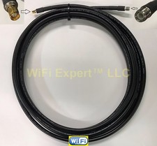 TIMES  25 FEET LMR-400 Times Microwave Coax Cable SMA Male to RP-TNC Jack LMR400