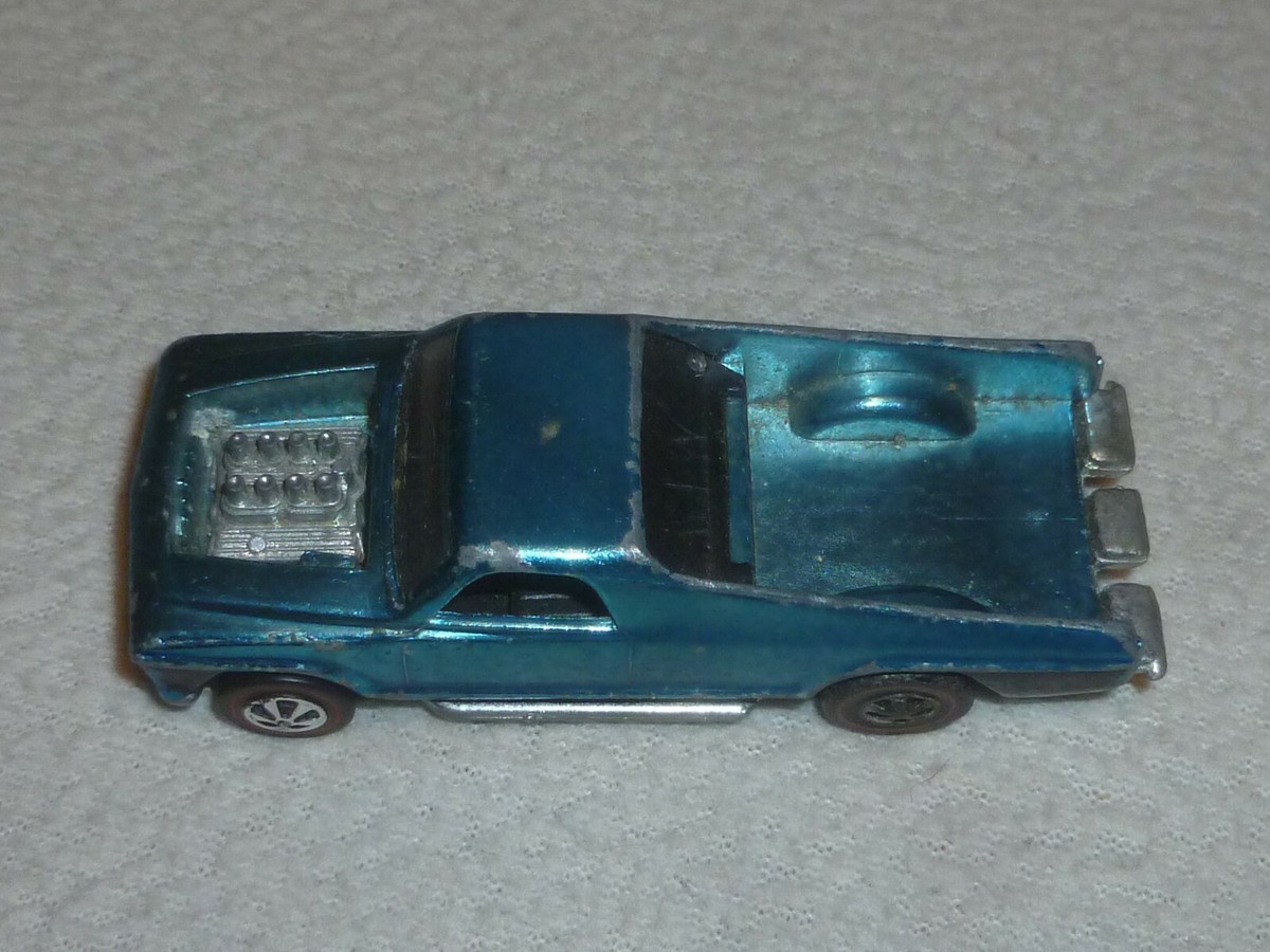 VINTAGE HOTWHEELS REDLINE SEASIDER METALLIC LIGHT BLUE MATTEL 