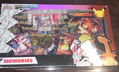 GameStop EXCLUSIVE V Memories Collection Dark Sylveon & Lance's Charizard  