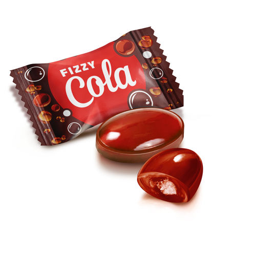 Roshen FIZZY COLA Powder Filled Cola Flavor Candies Sweets Party Bag