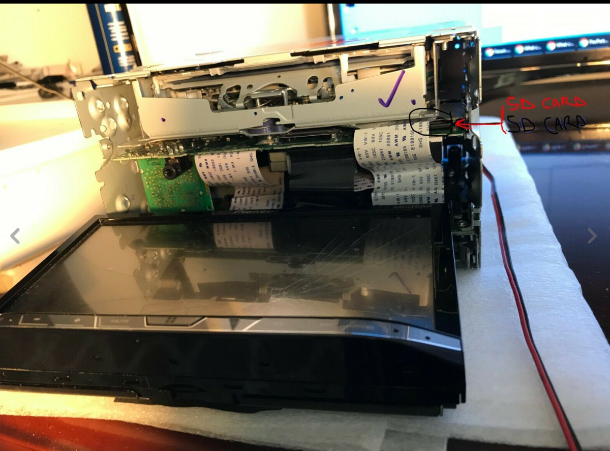 PIONEER AVIC-5201NEX SOFTWARE ERROR BOOT LOOP FIX SD CARD WITH