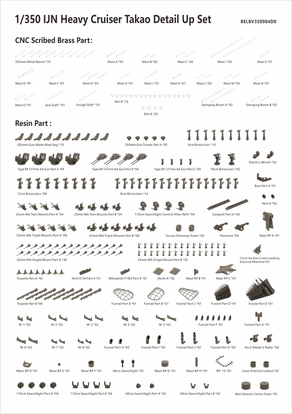 Battleships / Aircraft Carriers Chains (x3 - Foto 4