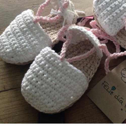 Patucos Bebe Esparteña Meses Alpargatas Zapatos Recién Nacido Crochet | eBay