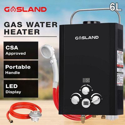 11kW Instant Hot Water Heater Tankless Gas Boiler LPG Propane 6L Camping  Shower | eBay