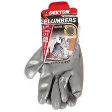 Dekton Size 9 Nitrile Coated Plumbers Gloves