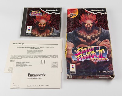 Super Street Fighter II Turbo (3DO, 1994) - Mint Disc - CIB