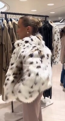 ZARA FAUX FUR JACKET ZW COLLECTION LEOPARD NEW FW24/25 SIZES