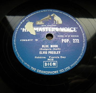 0018/ ELVIS PRESLEY- I don´t care if the sun don´t shine-Rocker-78rpm Schellack