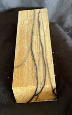 Black And White Ebony Wood Knife Block 5x1.5x1 Door Handles Knife Scales Lumber
