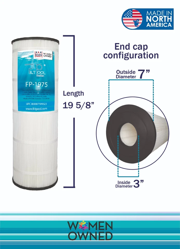 FP-1975 Pool filter Hayward CX580XRE, SwimClear C3020, C3030, C-3025, CX580-XRE - Image 3 of 4