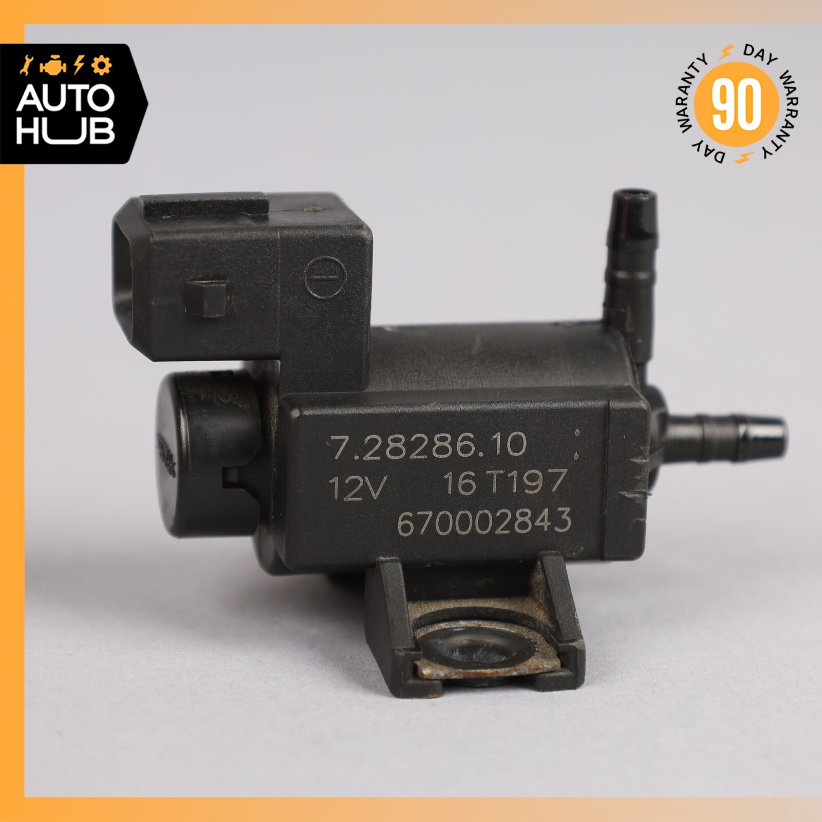 14-20 Maserati Levante Ghilbi Quattroporte Exhaust Solenoid Vacuum Valve OEM